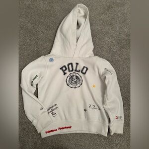 Polo by Ralph Lauren White Hoodie